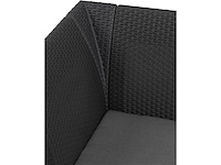 Keter marie hoek loungeset met orlando tafel grafiet - afbeelding 2 van  4