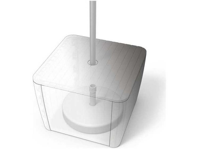 Keter parasol tafel - afbeelding 5 van  10