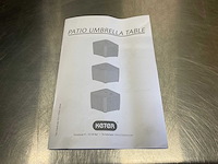 Keter parasol tafel - afbeelding 1 van  4