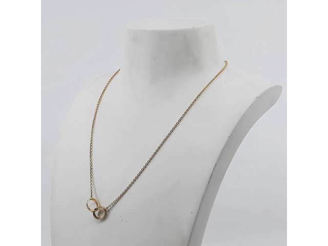 Ketting, 18 karaats, cartier, love - afbeelding 1 van  9