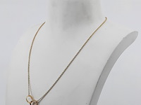 Ketting, 18 karaats, cartier, love - afbeelding 1 van  9