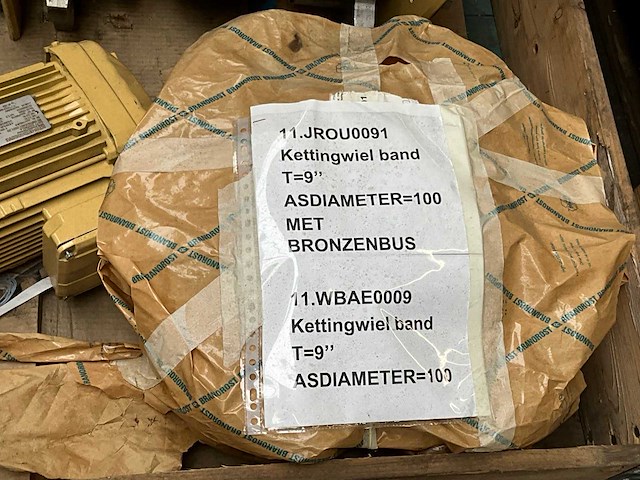 Ketting aandrijfas + reductormotor + divers - afbeelding 6 van  7