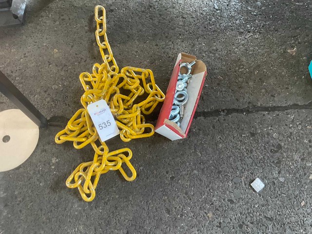 Ketting en oogbouten - afbeelding 1 van  4