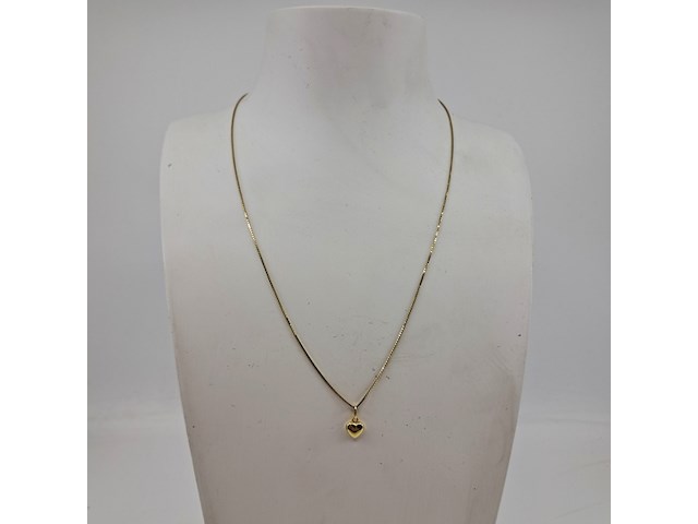 Ketting met verbonden symbool, 14k goud, 585 - afbeelding 4 van  8