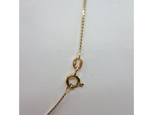 Ketting met verbonden symbool, 14k goud, 585 - afbeelding 6 van  8