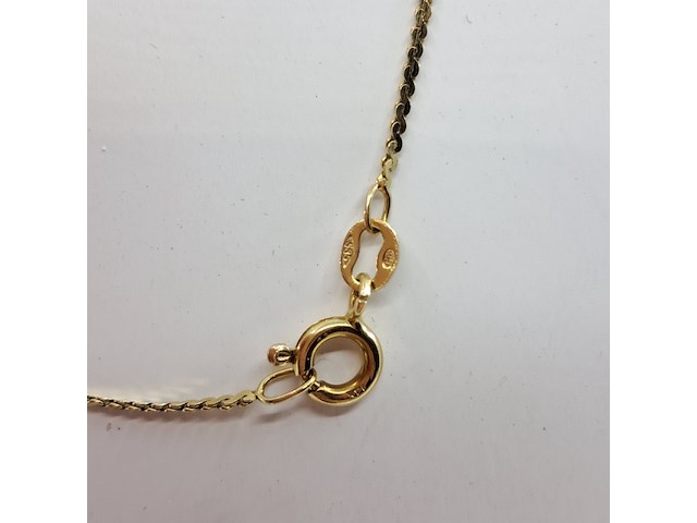 Ketting met verbonden symbool, 14k goud, 585 - afbeelding 7 van  8