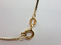 Ketting met verbonden symbool, 14k goud, 585 - afbeelding 7 van  8