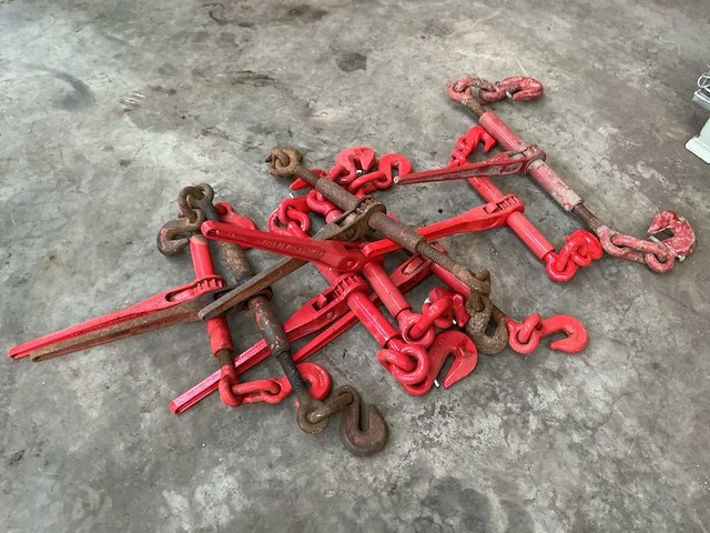 Kettingspanners (7x) - afbeelding 1 van  3