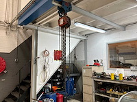 Kettingtakel 2000kg met loopkat - afbeelding 1 van  7