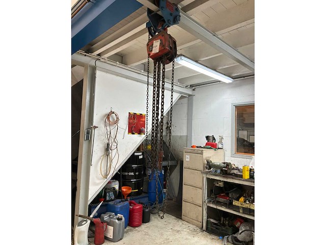 Kettingtakel 2000kg met loopkat - afbeelding 2 van  7