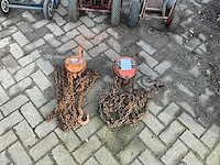 Kettingtakel (2x) - afbeelding 1 van  5