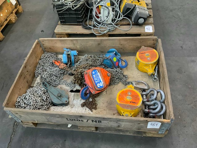 Kettingtakel (3x) - afbeelding 1 van  4