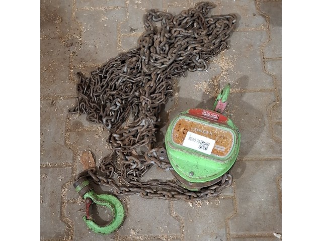 Kettingtakel delta, 1500 kilo - afbeelding 1 van  8