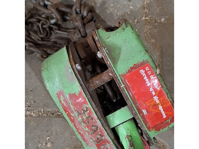 Kettingtakel delta, 1500 kilo - afbeelding 4 van  8