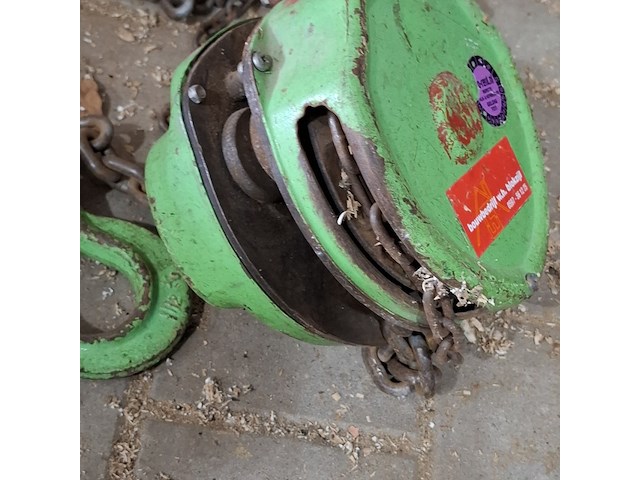 Kettingtakel delta, 1500 kilo - afbeelding 8 van  8