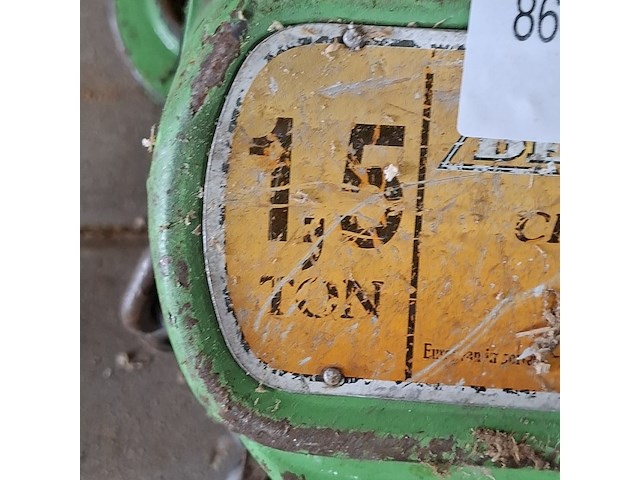 Kettingtakel delta green, 1,5 ton - afbeelding 3 van  6