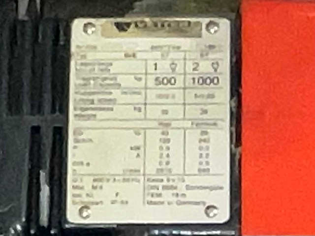 Kettingtakel en kraanbaan - afbeelding 4 van  4