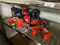 Kettingtakel met balkklem (2x) - afbeelding 1 van  4