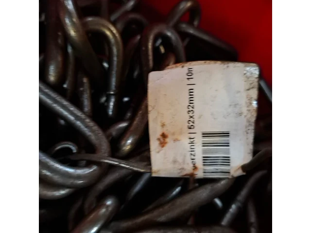 Kettingtakel met diverse stukken ketting - afbeelding 4 van  8