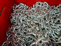 Kettingtakel met diverse stukken ketting - afbeelding 6 van  8
