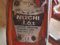 Kettingtakel nitchi, 1,6 ton - afbeelding 3 van  4