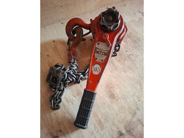 Kettingtakel nitchi, 1,6 ton - afbeelding 2 van  6
