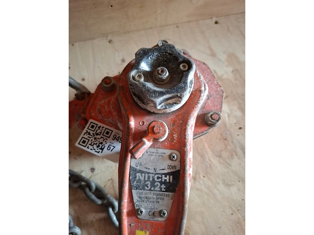 Kettingtakel nitchi, 3,2 ton - afbeelding 4 van  6