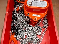Kettingtakel nitchi, h-50a, 2 ton