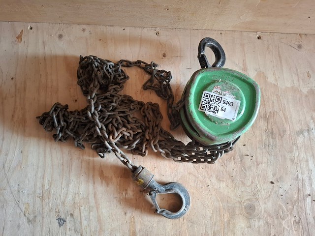 Kettingtakel tullemans, 1 ton - afbeelding 1 van  3