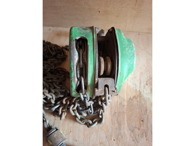 Kettingtakel tullemans, 1 ton - afbeelding 3 van  3