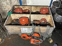 Kettingtakels (4x)