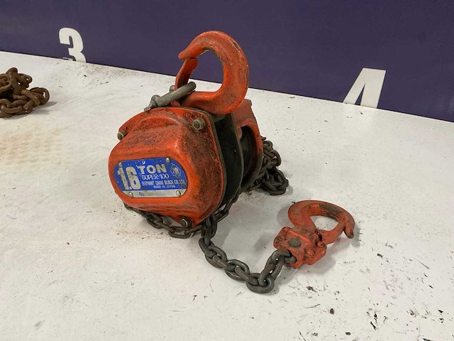 Kettingtakel+toebehoren - afbeelding 1 van  5