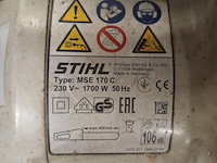 Kettingzaag - 35cm - 230v stihl, mse 170 c-q, bouwjaar 2015 - afbeelding 4 van  6