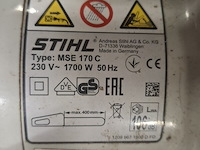 Kettingzaag - 35cm - 230v stihl, mse 170 c-q, bouwjaar 2016 - afbeelding 4 van  6