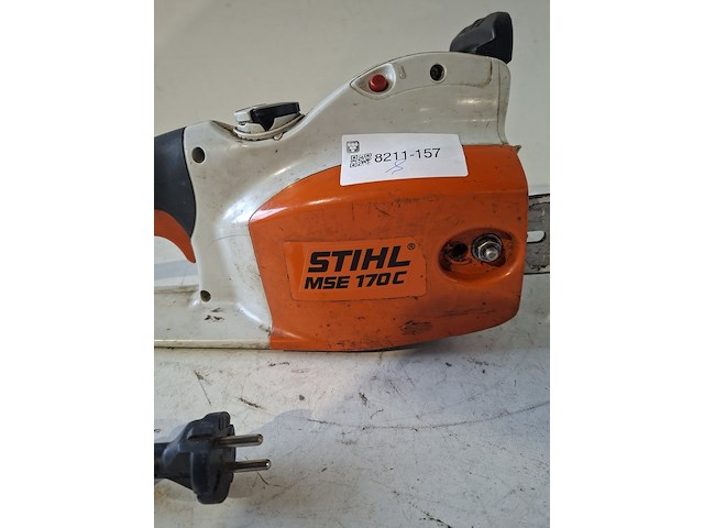 Kettingzaag - 35cm - 230v stihl, mse 170 c-q, bouwjaar 2018 - afbeelding 2 van  3