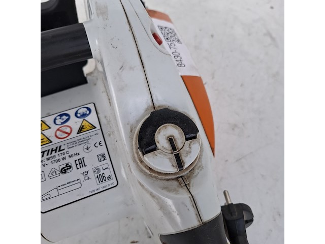 Kettingzaag - 35cm - 230v stihl, mse 170 c-q, bouwjaar 2019 - afbeelding 6 van  7