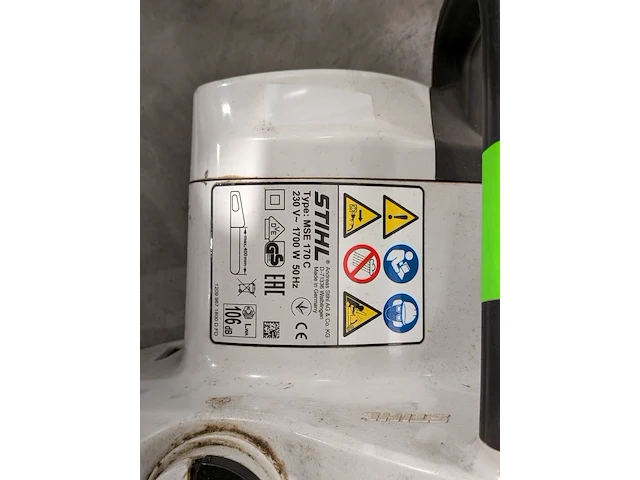 Kettingzaag - 35cm - 230v stihl, mse 170 c-q, bouwjaar 2021 - afbeelding 5 van  5