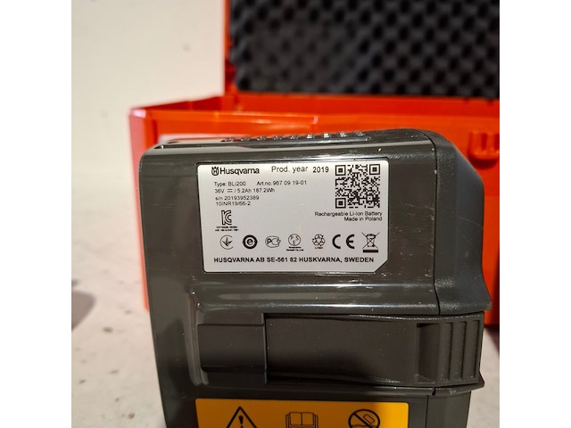 Kettingzaag - 35cm - accu (incl. accu set), husqvarna, 535ixp, 2019 - afbeelding 2 van  12