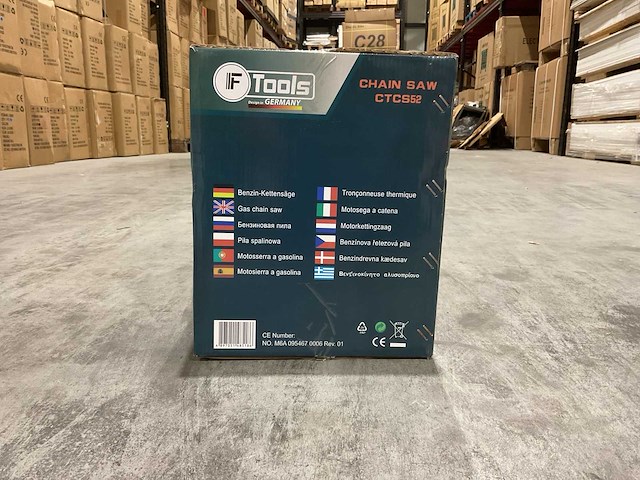 Kettingzaag - ftools - ctcs52 3,0kw 55cc - afbeelding 35 van  47