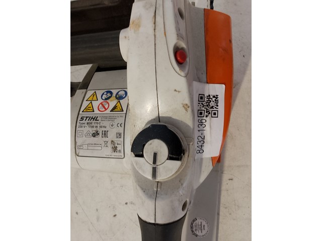 Kettingzaag 35cm 230v stihl, mse 170 c-q, bouwjaar 2017 - afbeelding 5 van  5