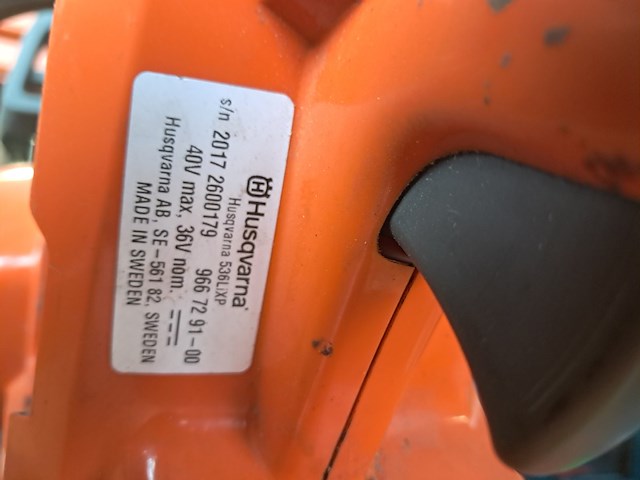 Kettingzaag 35cm, husqvarna, 536lixp, 2017 - afbeelding 3 van  11