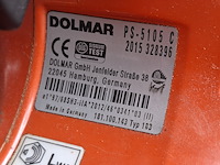 Kettingzaag, dolmar, ps 5105 c, 2015 - afbeelding 7 van  7
