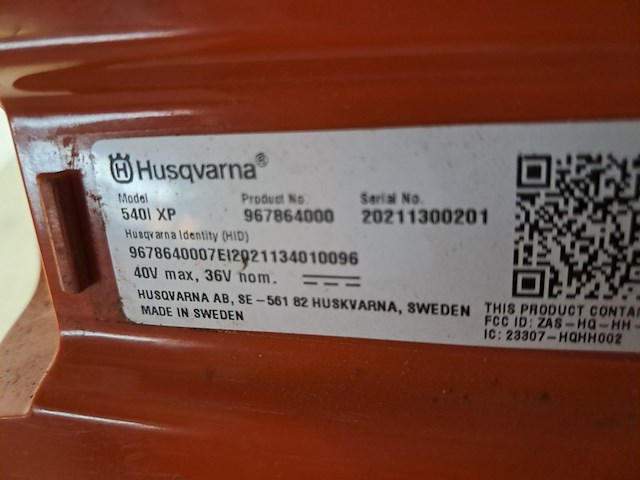 Kettingzaag, husqvarna, 540ixp - afbeelding 3 van  11