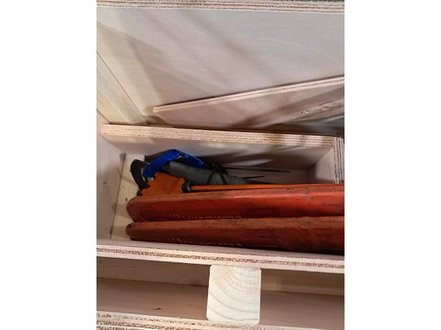 Kettingzaag in houten transportkist, husqvarna, 359g, 2002 - afbeelding 5 van  7