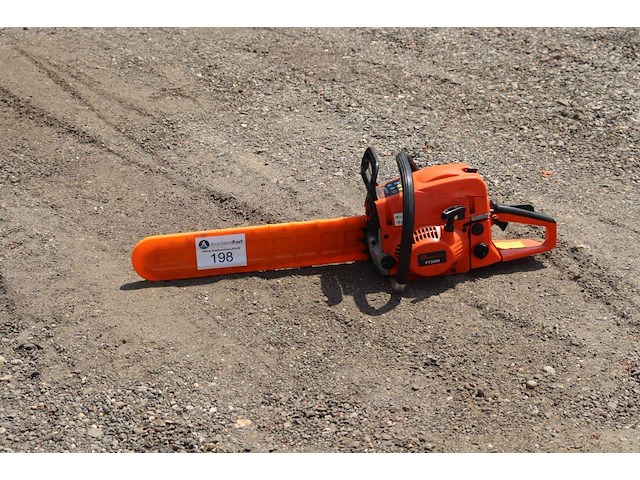 Kettingzaag powertech pt5200 benzine 2kw - afbeelding 1 van  1