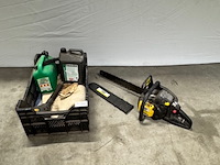 Kettingzaag top garden, geel, met diverse toebehoren - afbeelding 1 van  6