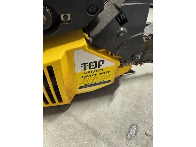 Kettingzaag top garden, geel, met diverse toebehoren - afbeelding 4 van  6