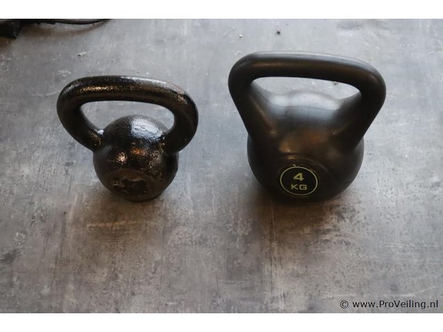 Kettlebells - 2 stuks - afbeelding 1 van  3