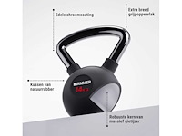Kettlebells premium - 12 kg - halters en gewichten - afbeelding 3 van  10