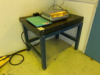 Kettler pm34 deltarange precisieweegschaal met granieten laboratoriumtafel - afbeelding 2 van  6